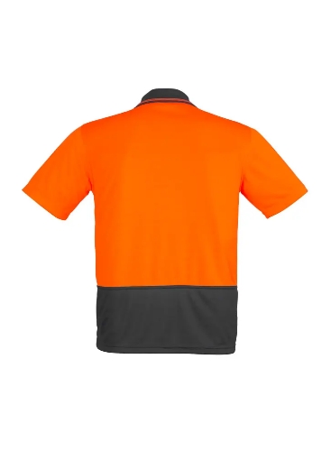 Picture of Syzmik, Unisex Hi Vis Basic Spliced S/S Polo